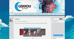 Desktop Screenshot of gekkouscans.com